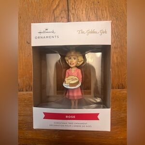 New! Betty White Golden Girls Hallmark Christmas Ornament Rose Nylund Cheesecake